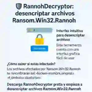 desencriptar archivos Ransom.Win32.Rannoh