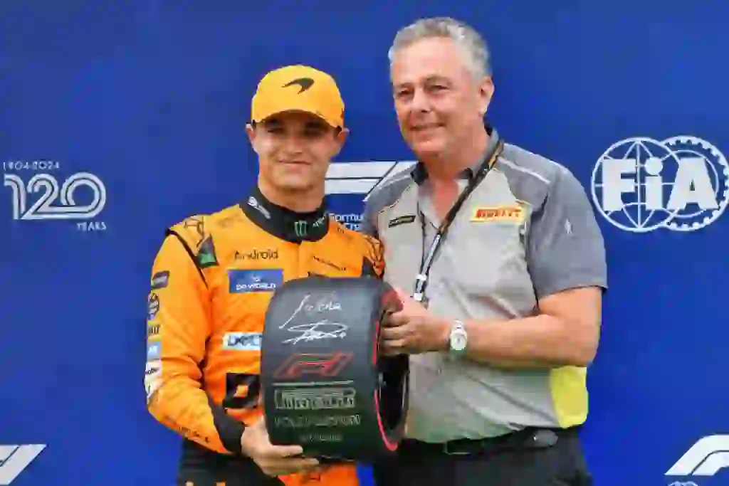 Norris Sorprende con la Pole en un Caótico Gran Premio de Hungría 1 Norris
