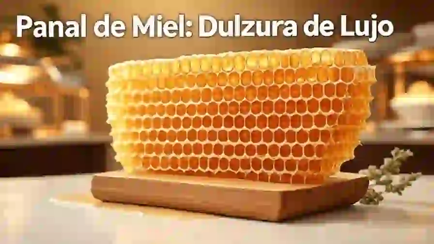 Descubre la Dulzura de Panal de Miel: Un Toque de Lujo para tu Negocio 1 Panal de Miel