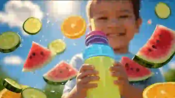 Cómo prevenir y tratar la deshidratación en niños