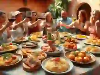 La tradición de las tapas españolas se fusiona con la adaptación culinaria marroquí