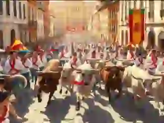 Festival de San Fermín 2025 en Pamplona: Una Celebración Vibrante
