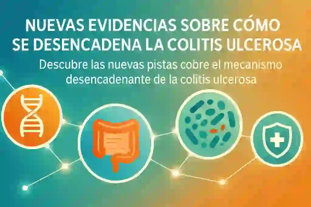 Nuevas evidencias sobre cómo se desencadena la colitis ulcerosa: claves del mecanismo desencadenante 1 Nuevas evidencias sobre cómo se desencadena la colitis ulcerosa: claves del mecanismo desencadenante