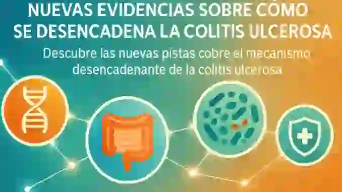 Nuevas evidencias sobre cómo se desencadena la colitis ulcerosa: claves del mecanismo desencadenante