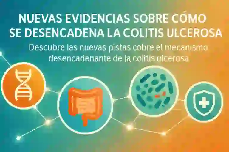 Nuevas evidencias sobre cómo se desencadena la colitis ulcerosa: claves del mecanismo desencadenante