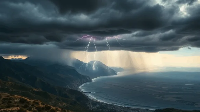 AEMET alerta por la llegada de una DANA: las regiones de España donde se esperan lluvias y tormentas 1 AEMET alerta por la llegada de una DANA: las regiones de España donde se esperan lluvias y tormentas