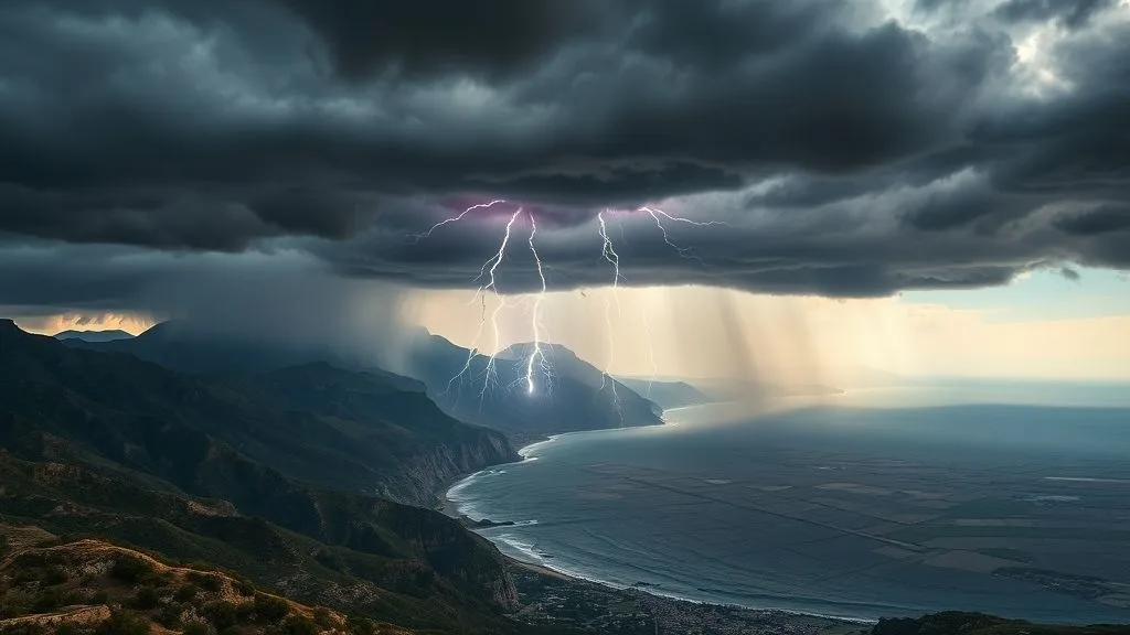 AEMET alerta por la llegada de una DANA: las regiones de España donde se esperan lluvias y tormentas
