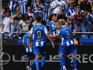 Un gol de Barcia en el 89' tumba al Sporting en Riazor 9 Un gol de Barcia en el 89′ tumba al Sporting en Riazor
