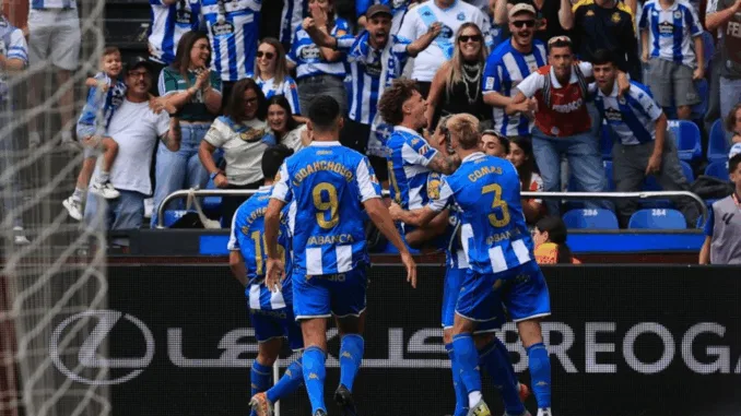 Un gol de Barcia en el 89′ tumba al Sporting en Riazor