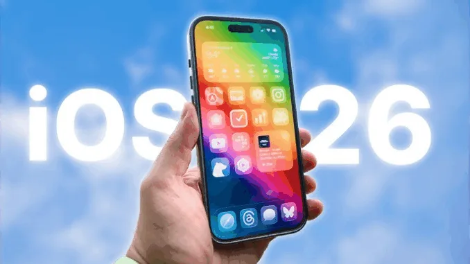 La Mayor Actualización Visual del iPhone en 12 Años Llega con iOS 26