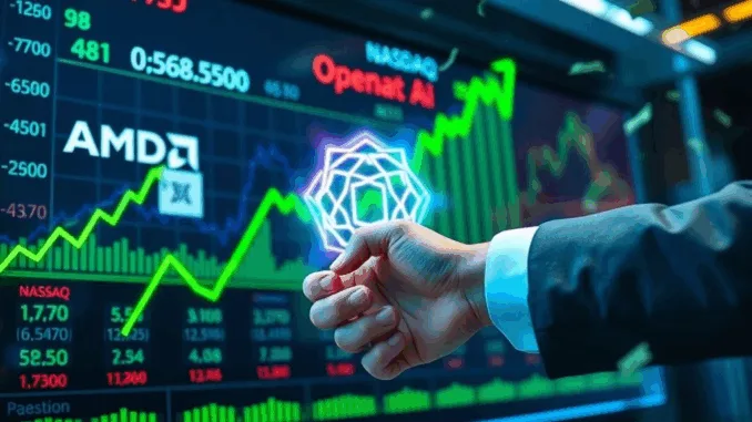 ¡Acelerando a toda máquina: La semana bursátil se enciende con fusiones bancarias y el dúo dinámico de la alianza AMD OpenAI en IA!