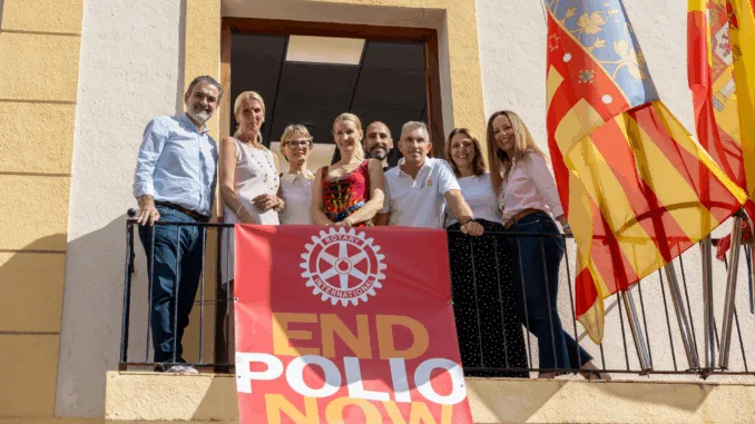 Club Rotario Benidorm impulsa la lucha mundial contra la polio