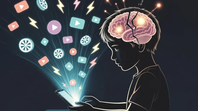 Los vídeos cortos podrían tener un efecto perjudicial en el cerebro de los niños