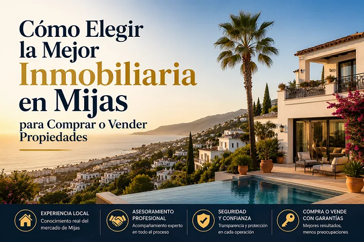 Cómo Elegir la Mejor Inmobiliaria en Mijas para Comprar o Vender Propiedades