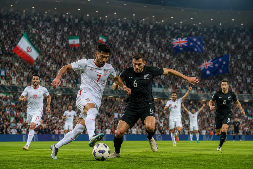 Irán - Nueva Zelanda en directo | Resultado, goles y última hora de la fase de grupos del Mundial 2026 3 Irán – Nueva Zelanda en directo | Resultado, goles y última hora de la fase de grupos del Mundial 2026