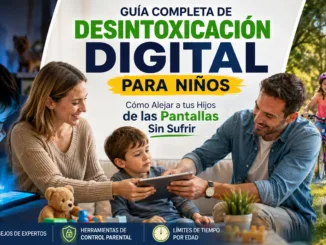 Guía Completa de Desintoxicación Digital para Niños: Cómo Alejar a tus Hijos de las Pantallas Sin Sufrir