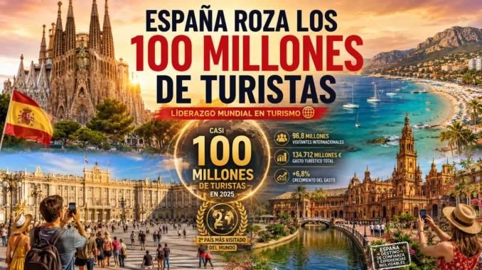 Por Qué España Sigue Siendo una Potencia Turística Mundial (Rozando los 100 Millones de Visitantes)