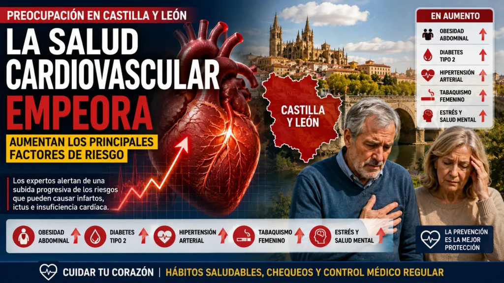 Expertos Advierten de una Subida Progresiva de las Enfermedades Cardiovasculares en Castilla y León 3 Expertos Advierten de una Subida Progresiva de las Enfermedades Cardiovasculares en Castilla y León