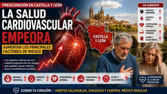 Expertos Advierten de una Subida Progresiva de las Enfermedades Cardiovasculares en Castilla y León