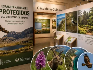 La Casa de la Cultura destaca la biodiversidad de los espacios protegidos del Ministerio de Defensa