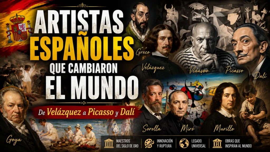Artistas españoles famosos que cambiaron el mundo 3 Artistas españoles famosos que cambiaron el mundo
