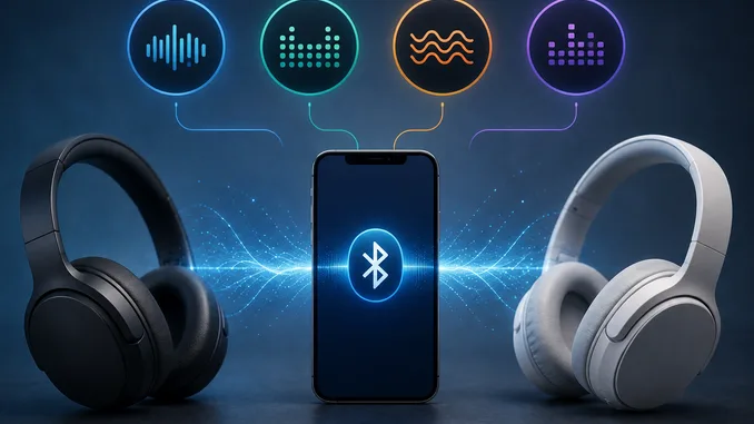 Códec Bluetooth: SBC, AAC, aptX y LDAC explicados — diferencias y cuál elegir