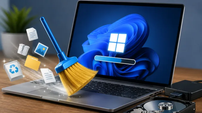 Qué archivos puedes eliminar para liberar espacio antes de actualizar Windows