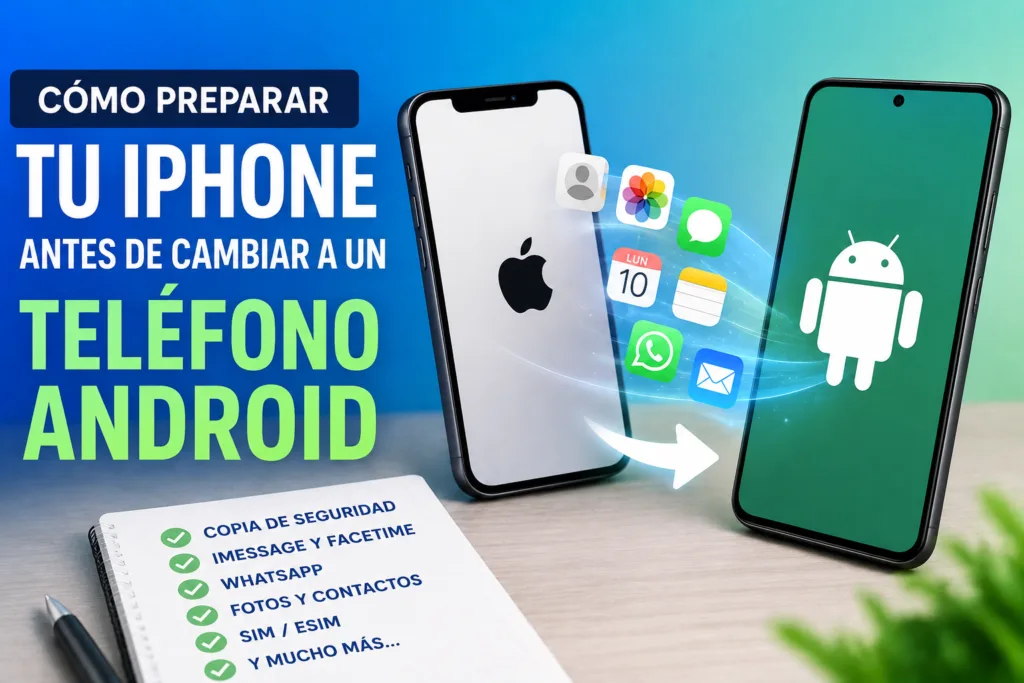 Pasar de iPhone a Android: cómo preparar tu iPhone antes del cambio 3 Pasar de iPhone a Android: cómo preparar tu iPhone antes del cambio