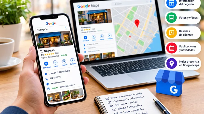 Google Business Profile España: guía práctica actualizada