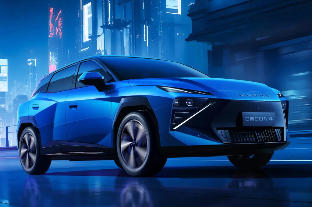 Omoda 4 sorprende con un diseño que recuerda a Lamborghini en el mercado actual