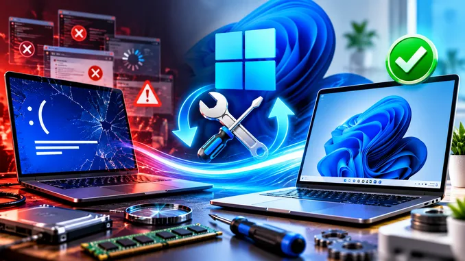 Reparar archivos dañados de Windows 11: Guía definitiva y herramientas